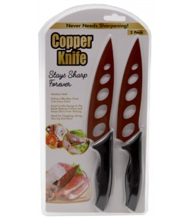 Copper Knife - 2 Pack. 72336Packs. EXW Los Angeles